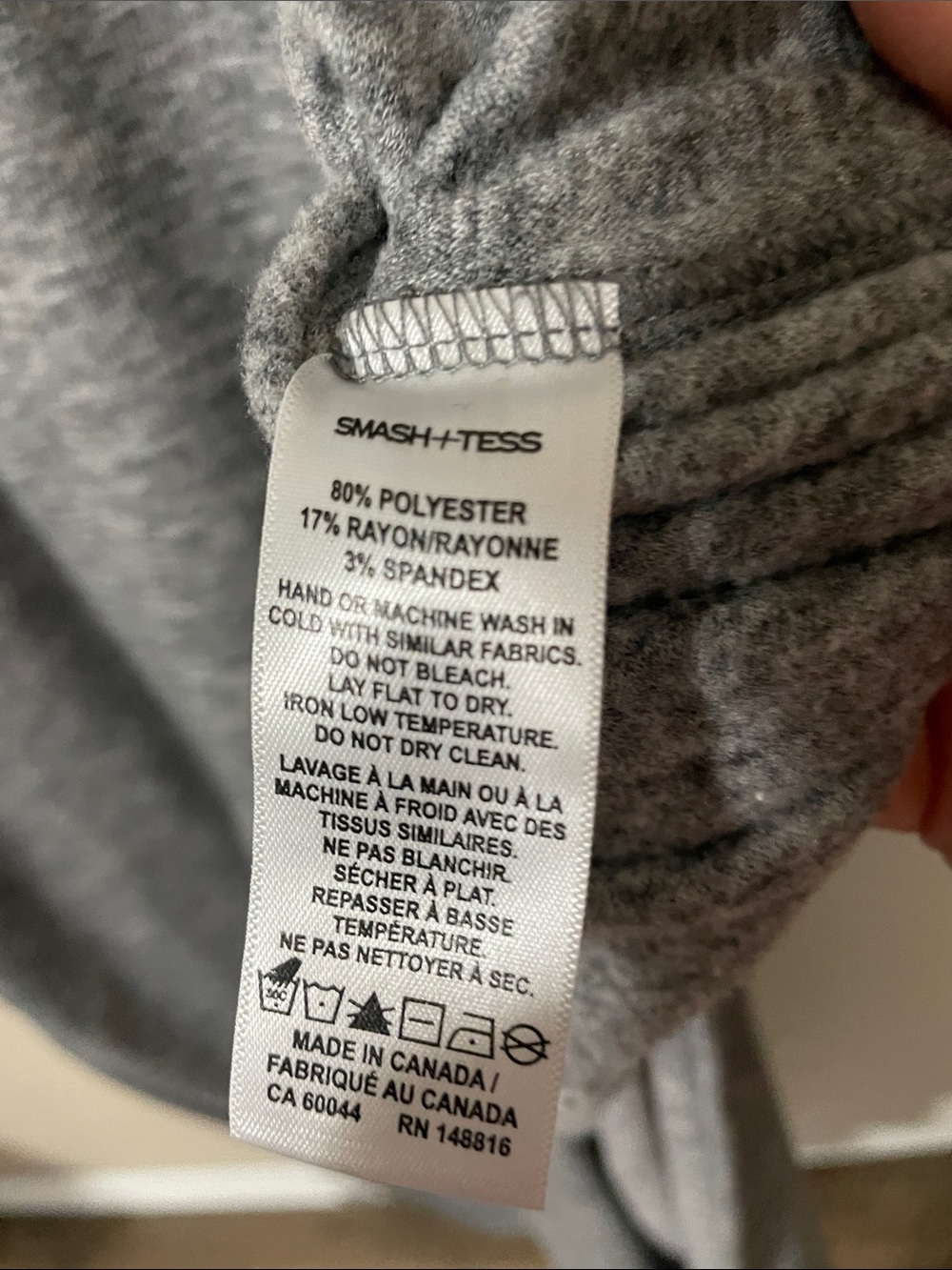 Smash + Tess Heather Grey Maxi Sweater Size 2XL - Picture 8 of 12